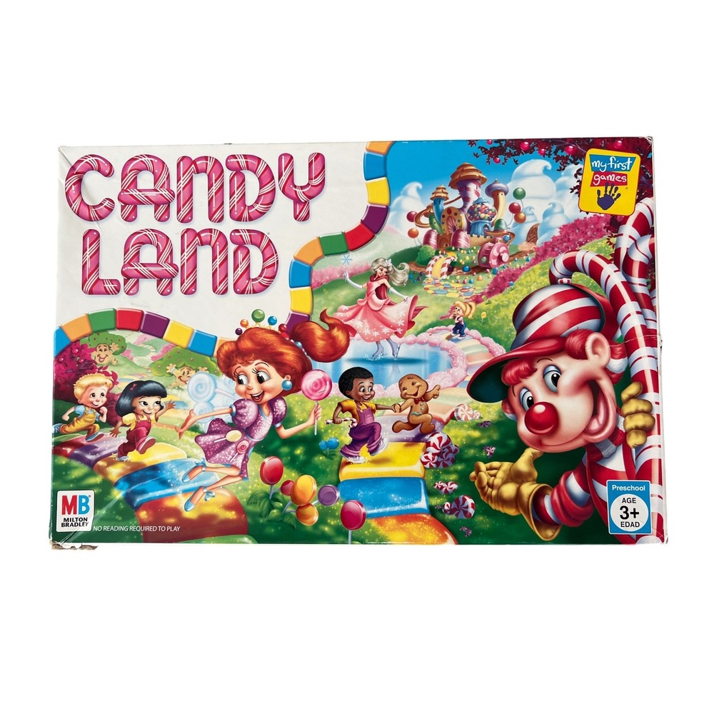 Candy Land Board Game 2004 Edition Milton Bradley My First Games 04700 Complete